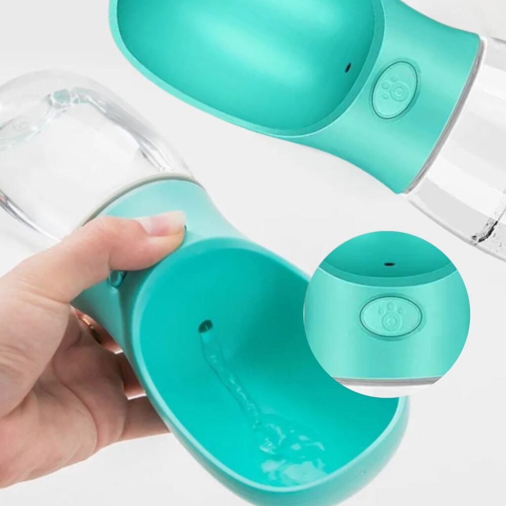 Butelka dla psa poidło na wodę bidon przenośny 350ml.