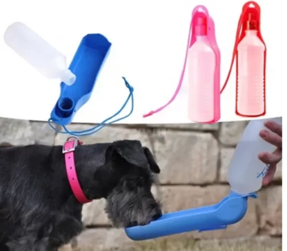 Butelka turystyczna dla psa na wodę do picia bidon podróżny 250ml
