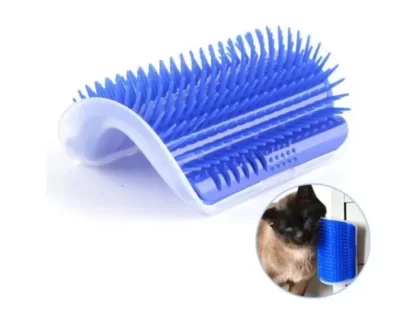 DRAPAK DLA KOTA NAROŻNY NA ŚCIANĘ SZCZOTKA