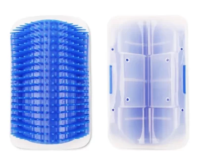 DRAPAK DLA KOTA NAROŻNY NA ŚCIANĘ SZCZOTKA