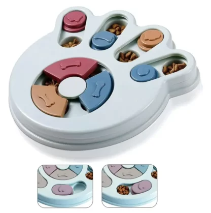 ZABAWKA EDUKACYJNA DLA PSA NA PRZYSMAKI INTERAKTYWNA PUZZLE