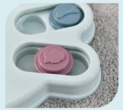 ZABAWKA EDUKACYJNA DLA PSA NA PRZYSMAKI INTERAKTYWNA PUZZLE