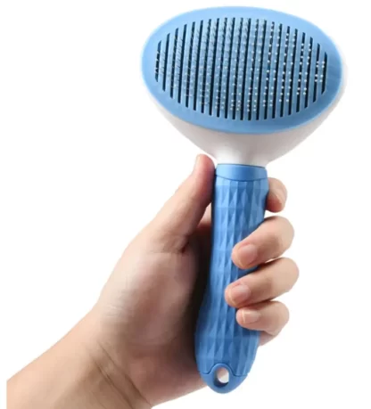 SZCZOTKA DLA PSA KOTA DO SIERŚCI SAMOCZYSZCZĄCA