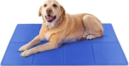 ŻELOWA MATA CHŁODZĄCA DLA PSA NA LATO UPAŁY 90x50cm