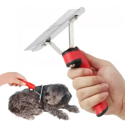 SZCZOTKA DO SIERŚCI TRYMER ZGRZEBŁO DLA PSA