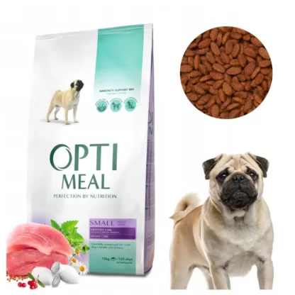 OPTI MEAL ADULT SMALL DUCK MAŁE RASY Z KACZKĄ 12KG