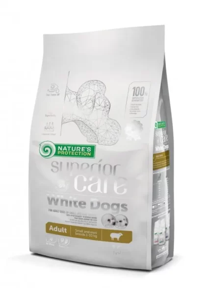 NATURE'S PROTECTION SUPERIOR CARE WHITE DOGS ADULT LAMB