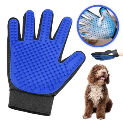RĘKAWICA DO CZESANIA PSA KOTA SZCZOTKA GUMOWA DO SIERŚCI WYCZESYWANIA