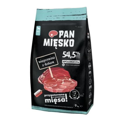 PAN MIĘSKO WIEPRZOWINA Z DZIKIEM CHRUPKI XL
