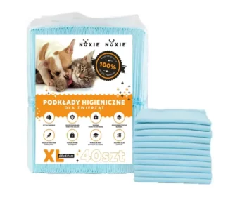 PODKŁADY MATY DLA PSA HIGIENICZNE 60x60cm 40 szt. XL