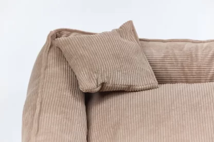 LEGOWISKO DLA PSA SZTRUKS BEŻOWE 80x65CM