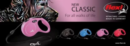 SMYCZ FLEXI LINKA AUTOMATYCZNA 3M DO 8KG XS DLA MAŁEGO PSA