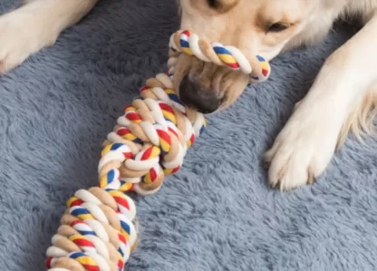 ZABAWKA DLA DUŻEGO PSA SZARPAK SZNUR BAWEŁNIANY XXL