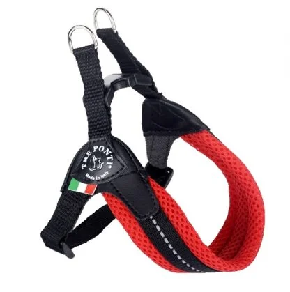 Szelki Tre Ponti Mesh Czerwone