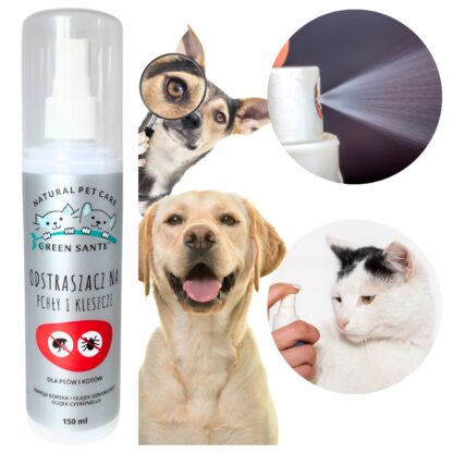 Ostraszacz spray na pchły i kleszcze