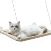 Legowisko dla kota montowane na okno - wiszące hamak półka