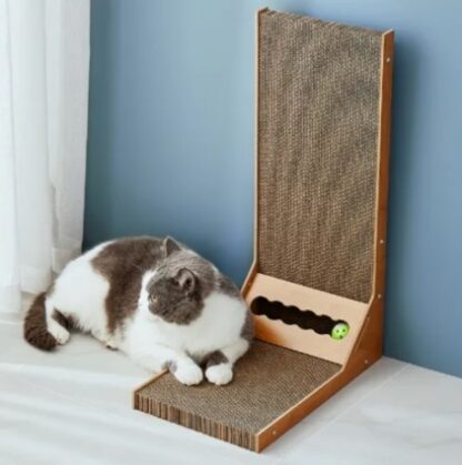 Drapak Narożny Dla Kota Z Tektury