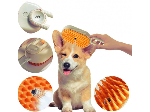 Szczotka Parowa Dla Psa Kota Elektryczna Usb